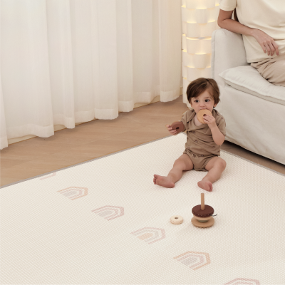 XPE Roll-Up Mat - Rainbow & Panda