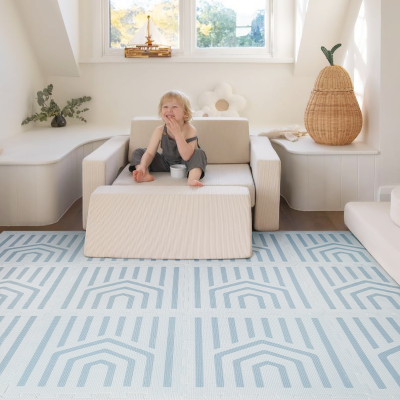 Puzzle mat-Capri Blue